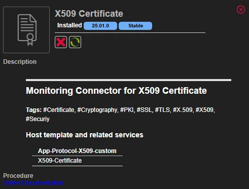 Installation du connecteur x509 Certificate dans Centreon