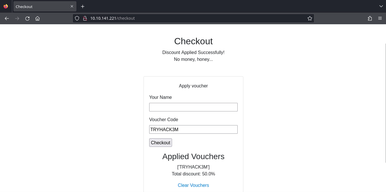 Web Server Port 80 Checkout