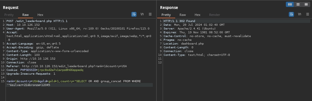 Web 80 Edit Leaderboard Filter