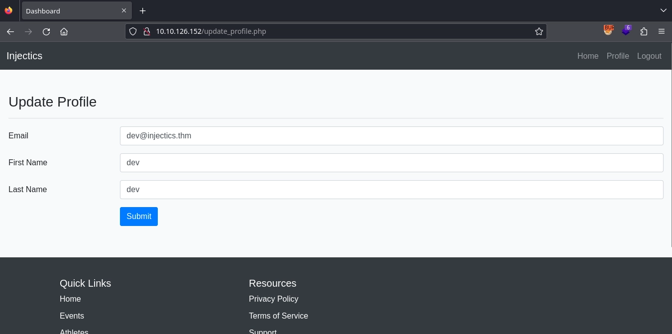 Web 80 Update Profile